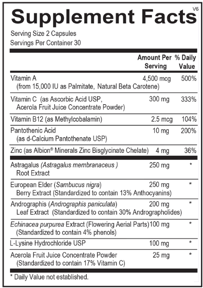 Ortho Molecular Viracid 60ct