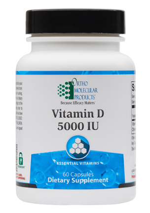 Ortho Molecular Vitamin D3 5000 IU Capusle