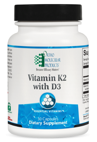 Ortho Molecular Vitamin K2 with D3