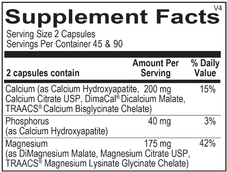 Ortho Molecular Reacted Cal-Mag 90