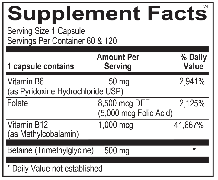 Ortho Molecular Cardio B 120Ct