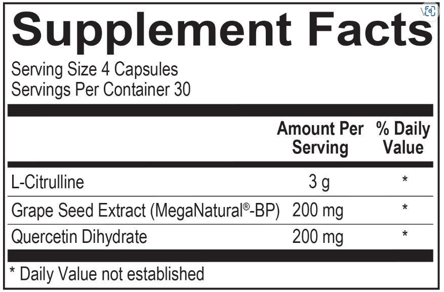 Ortho Molecular CItraNOX Capsules