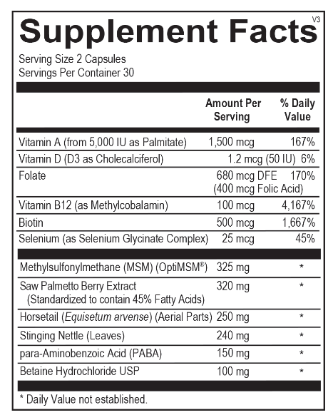 Ortho Molecular Cosmedix 60 ct