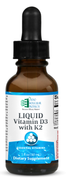 Ortho Molecular Liquid Vitamin D3 with K2