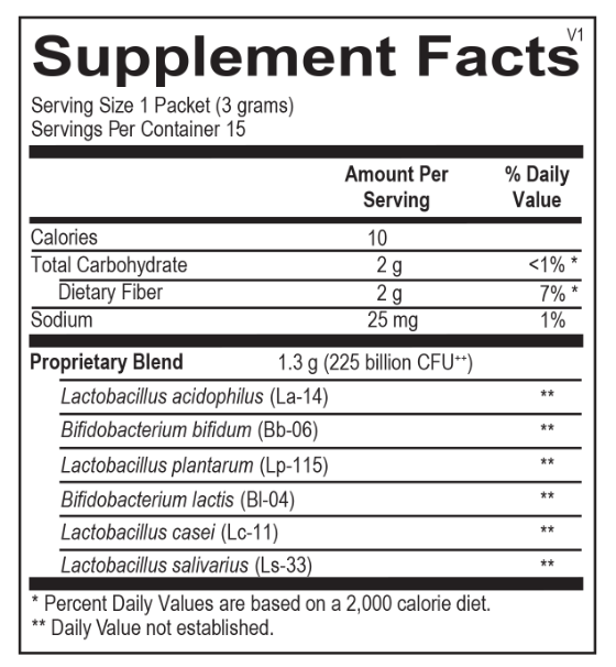 Orthomolecular Probiotic 225